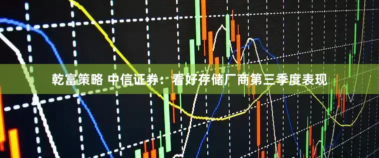 乾富策略 中信证券：看好存储厂商第三季度表现